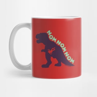 T-Rex NOMNOMNOM Light Mug